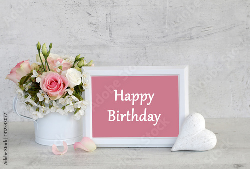 Fototapeta kuchenna Happy Birthday