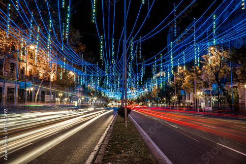 Photography Madrid Nocturna Navidad
