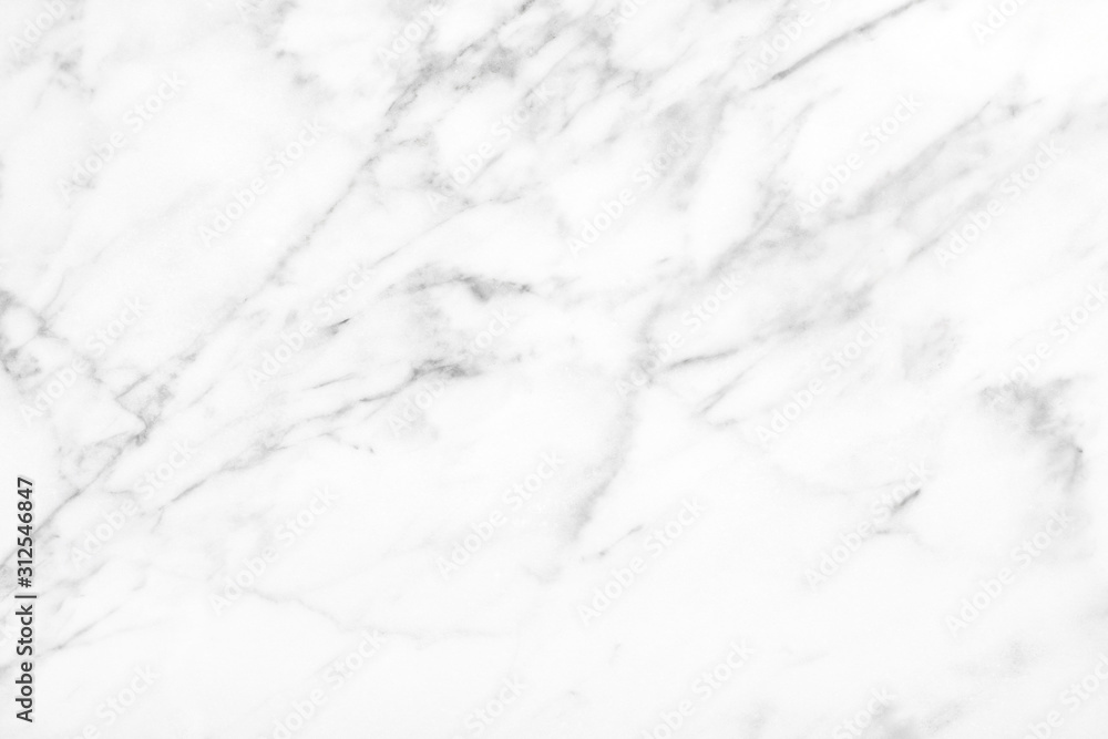Obraz premium White Carrara Marble natural light surface for bathroom or kitchen countertop