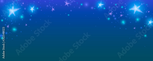 New Year background for 2020. Background with bright stars, shining vector