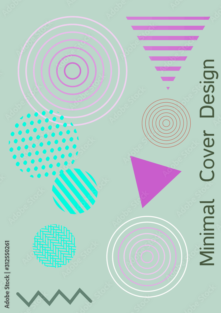 Memphis cover design. Memphis cover design.