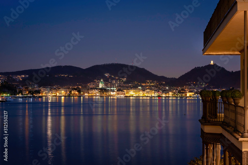 Como at night