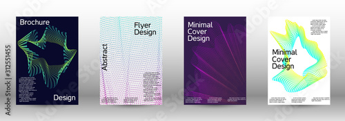 Cover design template set 