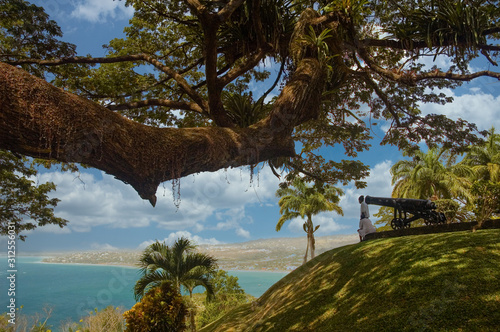 Fort King George Park in Scarborough, Trinidad und Tobago photo