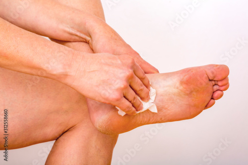 Wallpaper Mural Chiropody for a woman 50+ Torontodigital.ca