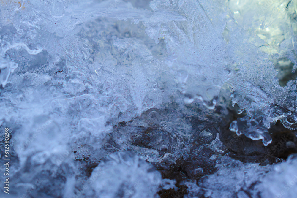 Obraz premium ice background