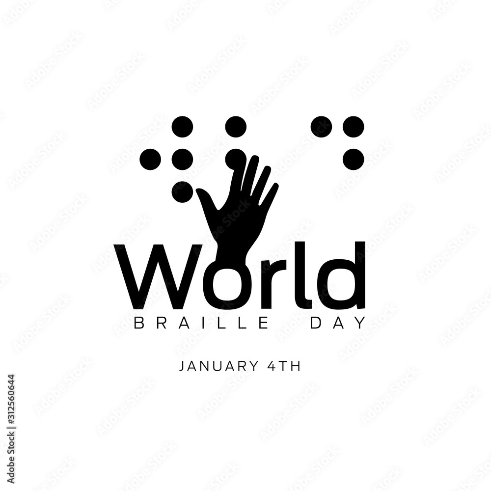 Design for Annual Celebration of World Braille Day Design for Annual Celebration of World Braille Day