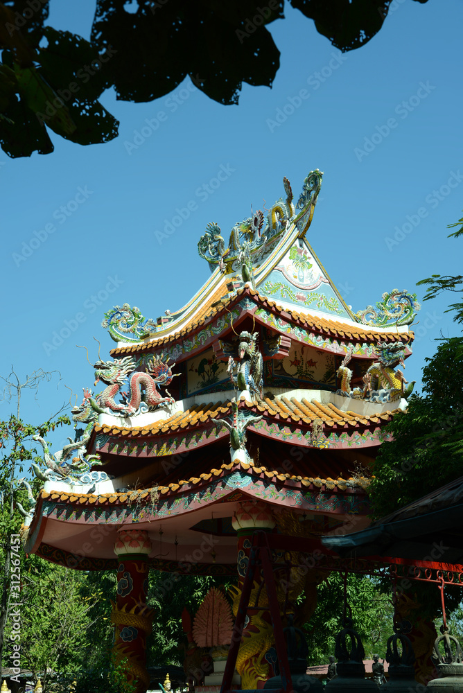 Naklejka premium Wat Muang, Tempelanlage, Ang Thong, Thailand