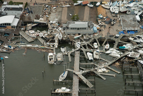 Hurricane Sandy, New York photo