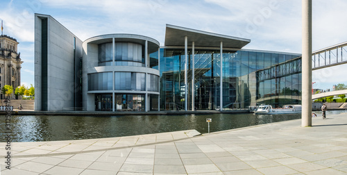 The Paul Loebe Haus (government building ) in Berlin