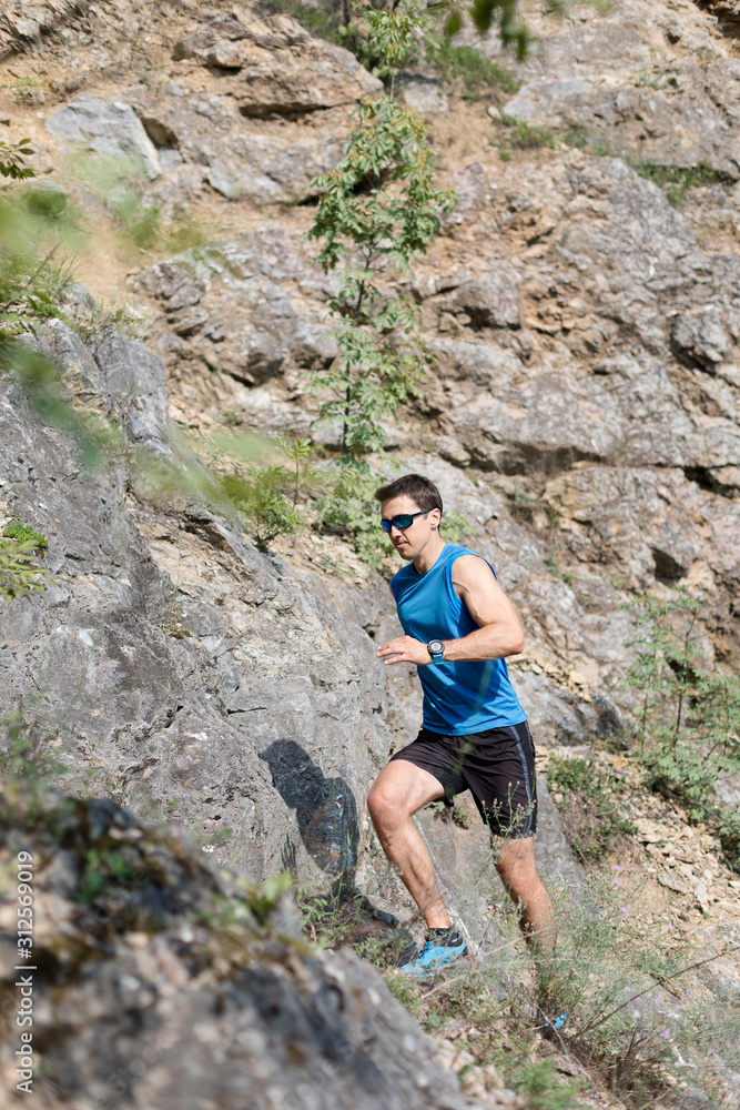 Running in nature Running in nature