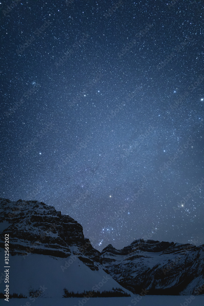 Night in the Mountains Night in the Mountains
