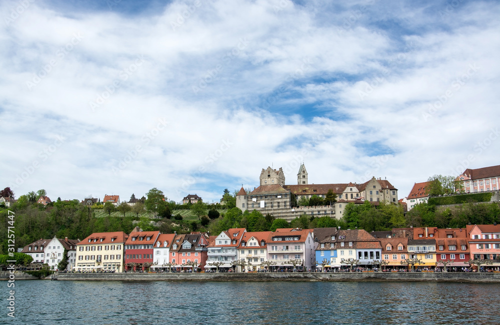 Obraz premium Meersburg, Baden-Württemberg, Deutschland