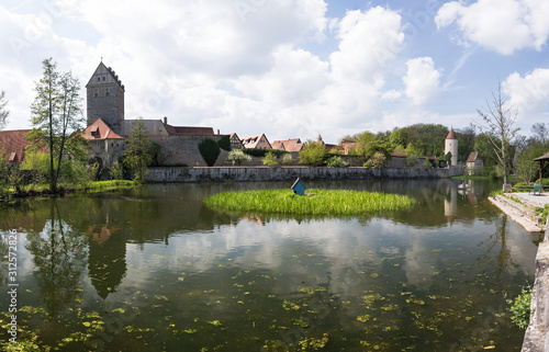 Stadtmauer, Dinkelsbühl, Deutschland