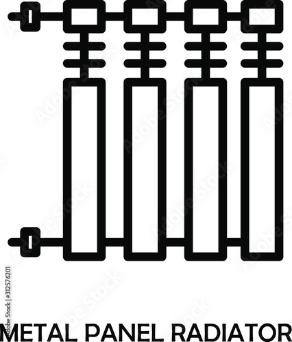 vector illustration of a column