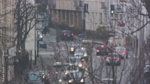 Europe outdoors movements. Chaotic dynamics design. Fast motion routine. Abstract urban walking. Messed cityscape visuals.