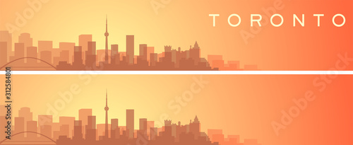 Toronto Beautiful Skyline Scenery Banner