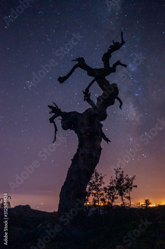 noche de estrellas e la sierra de las Nieves, Málaga