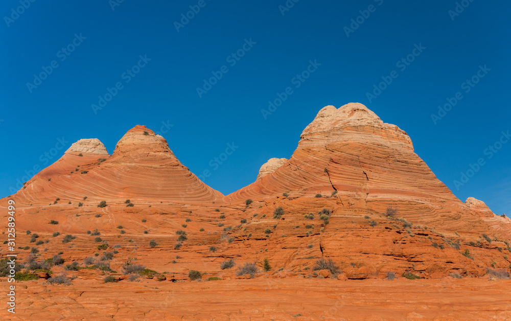 Amazing view of the coyote buttes, Utah Amazing view of the coyote buttes, Utah