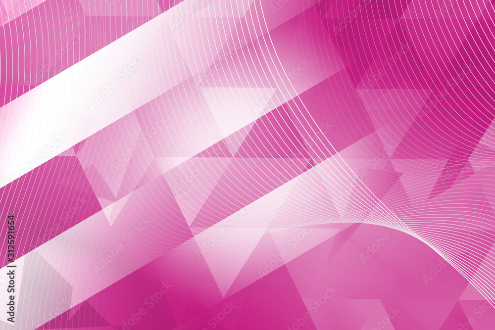 Obraz premium abstract, design, wave, blue, wallpaper, illustration, pink, light, texture, lines, art, pattern, graphic, digital, backdrop, waves, curve, line, purple, artistic, backgrounds, curves, color, fractal