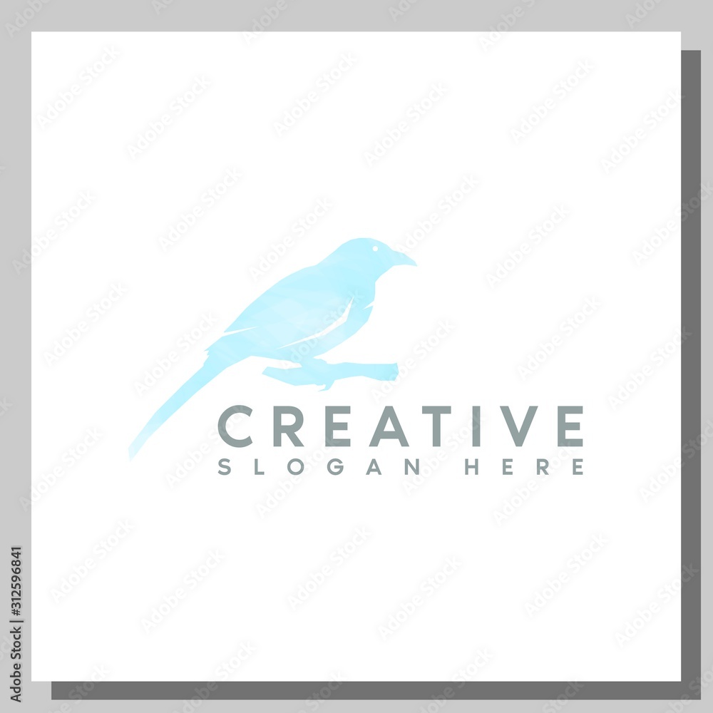 bird logo, can be used for logos website and company bird logo, can be used for logos website and company
