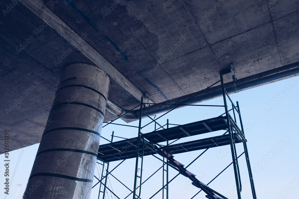 Rainwater drainage pipes in buildings. The building rainwater drainage