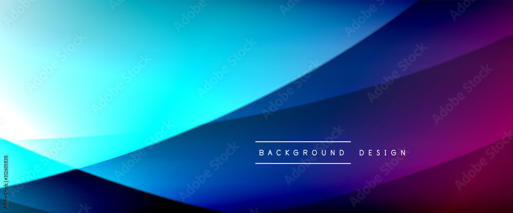 Wave liquid style lines with shadows and light on gradient background. Trendy simple fluid color gradient abstract background with dynamic straight shadow line effect Wave liquid style lines with shadows and light on gradient background. Trendy simple fluid color gradient abstract background with dynamic straight shadow line effect