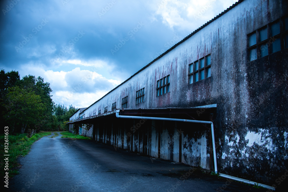 Old factory building in the city Old factory building in the city