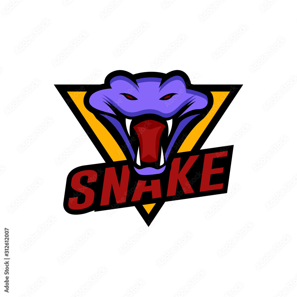 king cobra logo template design Vector illustration king cobra logo template design Vector illustration