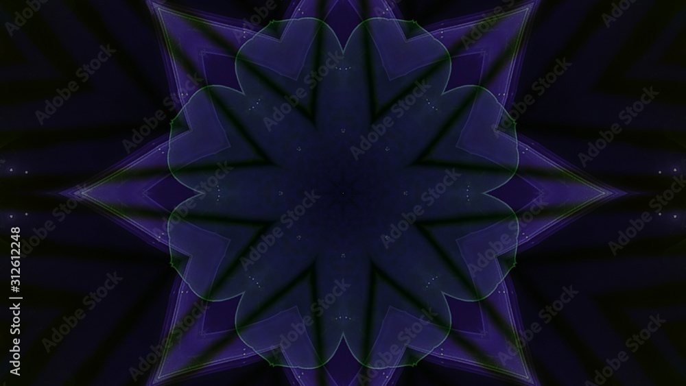 Kaleidoscope Mandala Art Design Abstract Background Kaleidoscope Mandala Art Design Abstract Background
