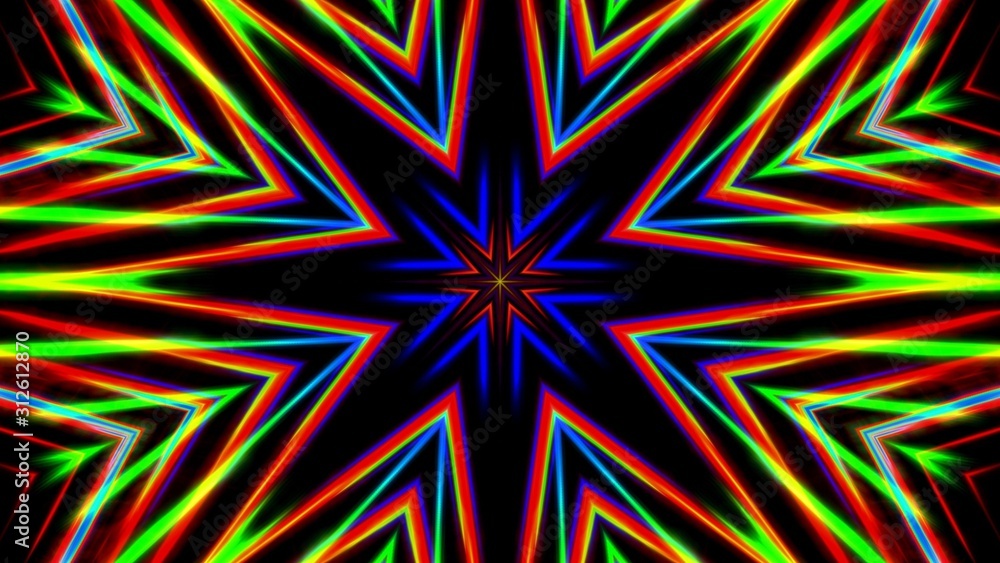 Kaleidoscope Mandala Art Design Abstract Background Kaleidoscope Mandala Art Design Abstract Background