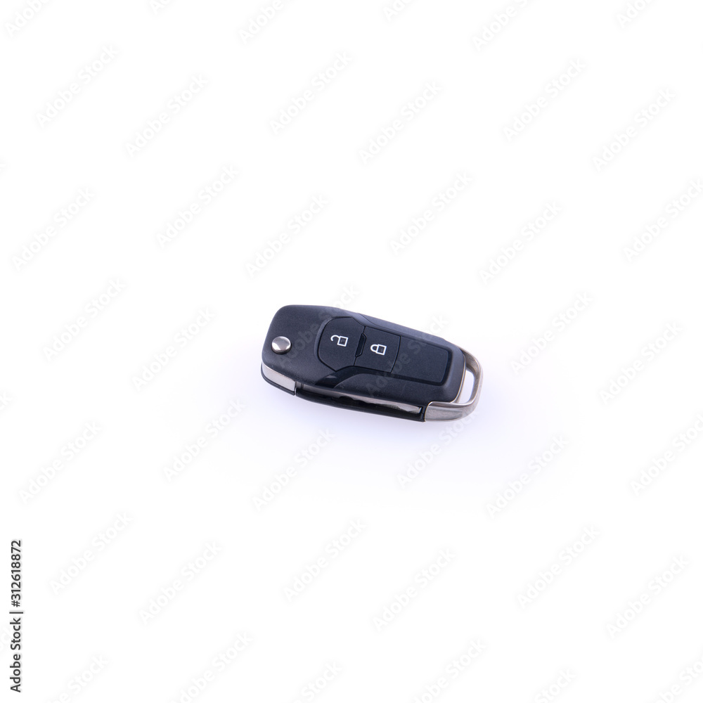 key or car key with remote on background. key or car key with remote on background.
