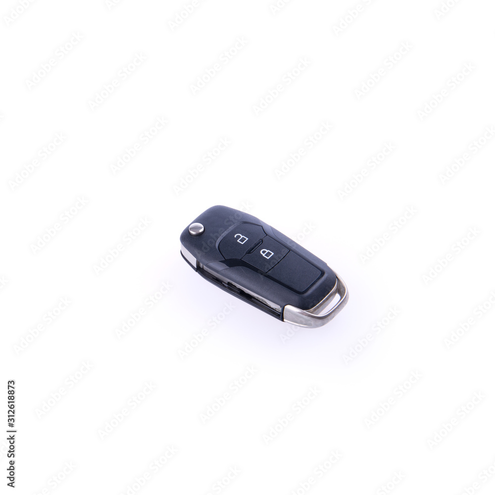 key or car key with remote on background. key or car key with remote on background.