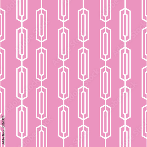 Pink pattern ovals background vector design