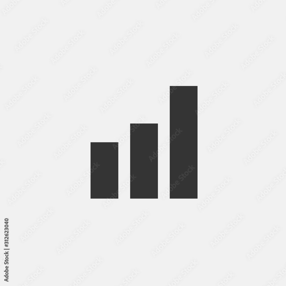 bar chart icon vector for web and graphic design bar chart icon vector for web and graphic design