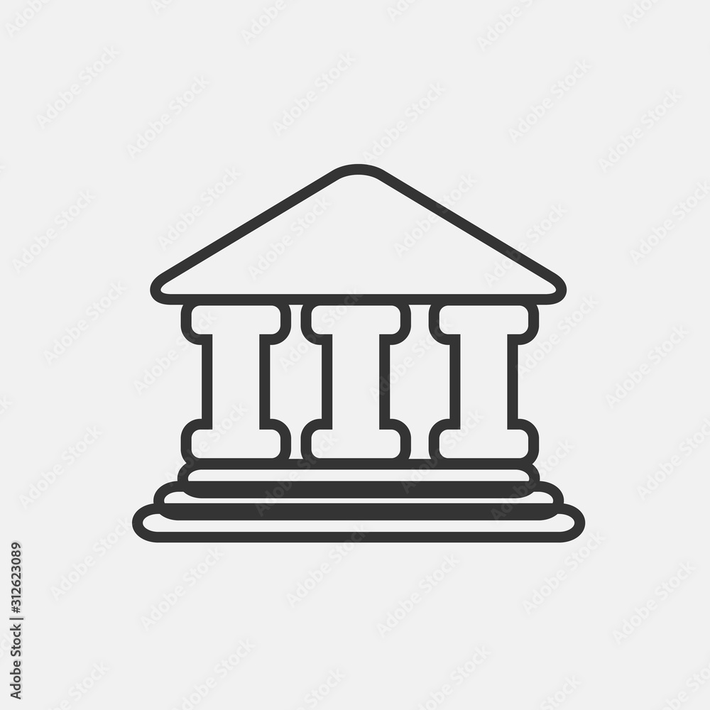 official building icon vector for web and graphic design official building icon vector for web and graphic design