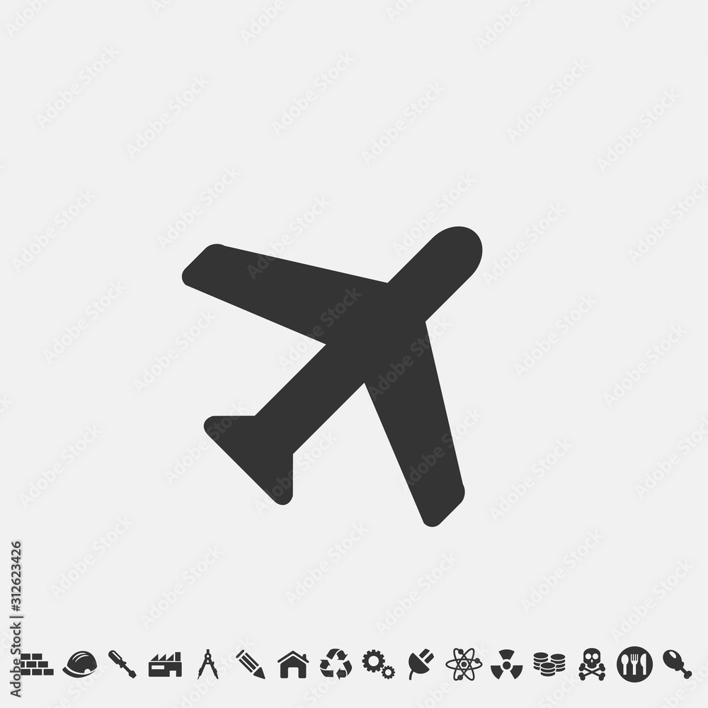 plane icon vector for web and graphic design plane icon vector for web and graphic design