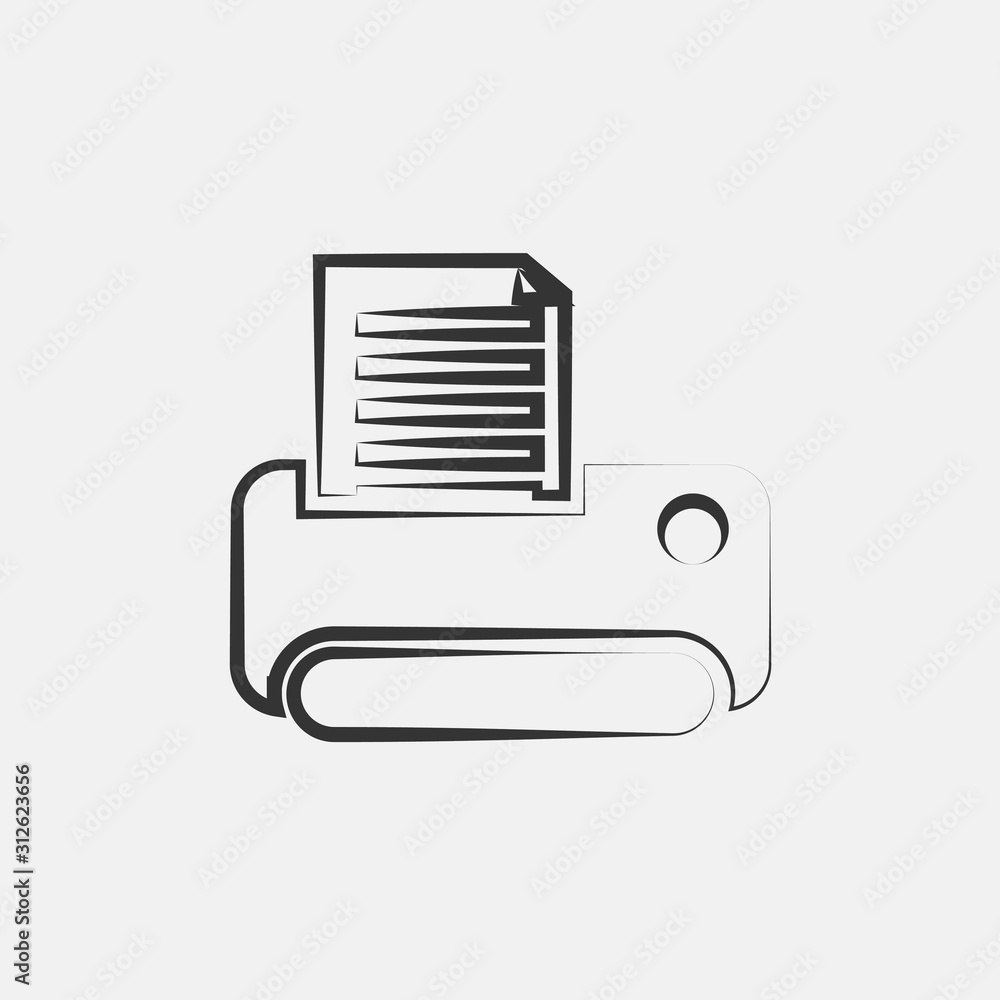 printer icon vector for web and graphic design printer icon vector for web and graphic design