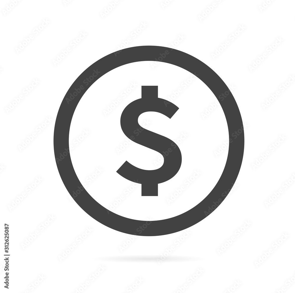 Dollar sign. Money vector icon. Dollar sign. Money vector icon.
