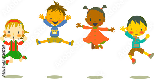 世界のこどもたち　ジャンプ