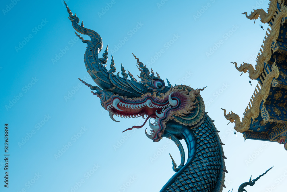 dragon on the roof of chinese temple dragon on the roof of chinese temple