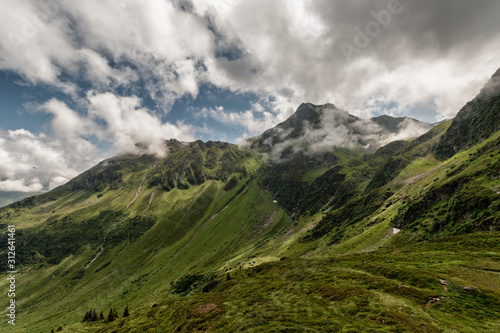 Wolkenstimmung in den Alpen