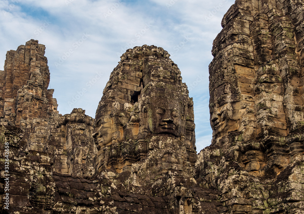 Angkor Wat is a temple complex in Siem Reap, Cambodia.