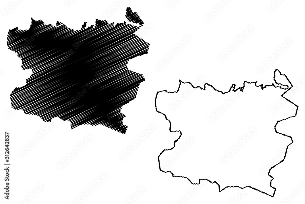 Lori Province (Republic of Armenia, Administrative divisions of Armenia) map vector illustration, scribble sketch Lori map..