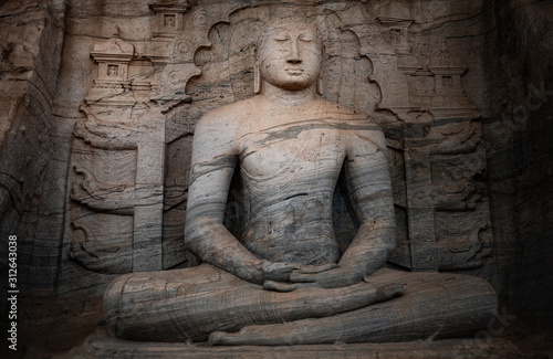 Ruins of the historical city of Polonnaruwa, Sri Lanka