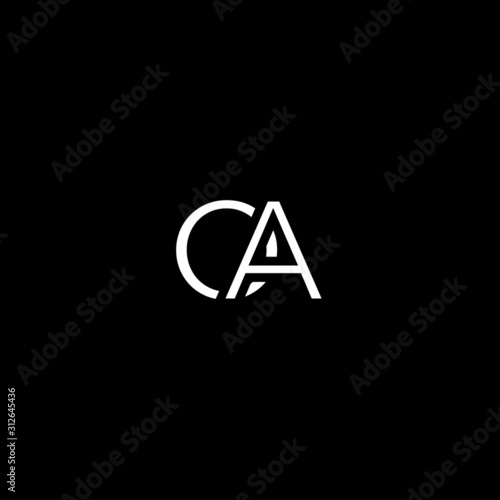 Free Download Creative unique minimal OA initial based letter icon logo - GFXLoad
