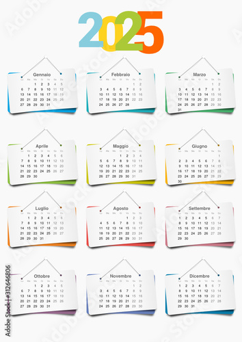 2025 Calendario