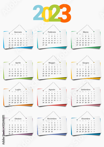 2023 Calendario