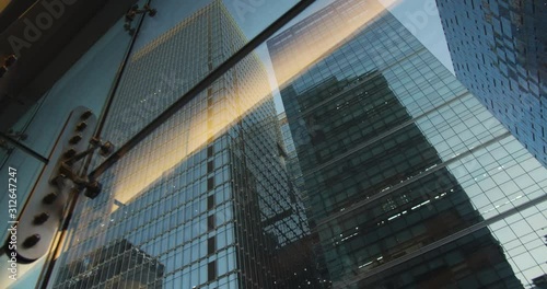 modern buildings in the city, 서울, 을지로
