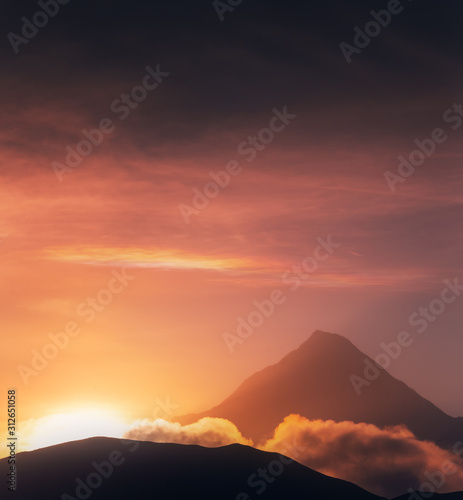 Dhaulagiri Sunset
